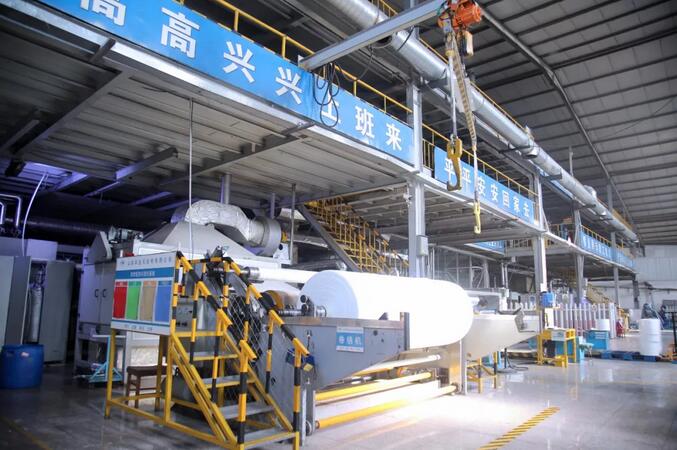 打造現代化先進無紡布車間